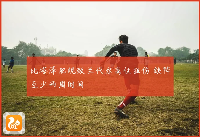比塔泽犯规致兰代尔高位扭伤 缺阵至少两周时间